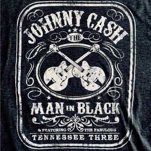 Johnny Cash Gray XL Zion Rootswear T-shirt